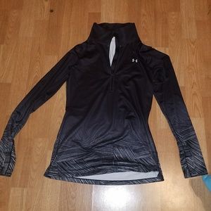 Under armour zip pull over